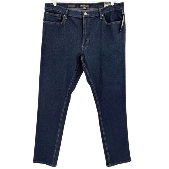 Michael Kors Men's Parker Slim Fit Stretch Blue Denim Jeans Size 36x32 NWT $118 - Picture 1 of 11